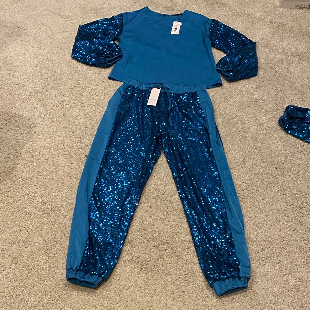 Strut & Bolt women’s 2-piece outfit teal